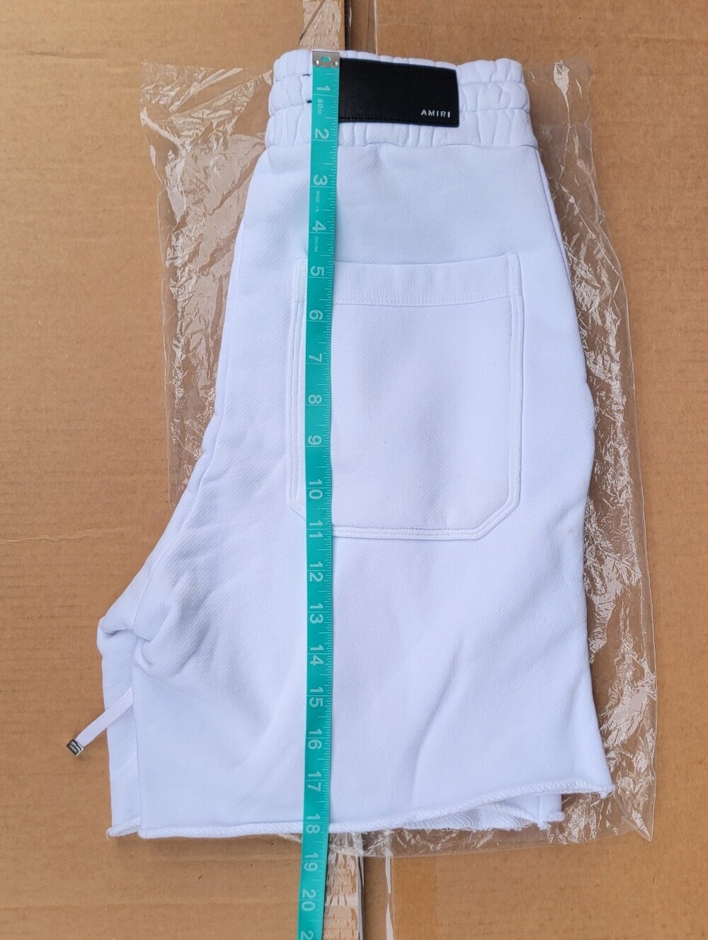 Amiri NWOT M.A. Logo Short XS White - Picture 11 of 13